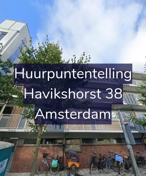 Foto gevel Huurpuntentelling voor Havikshorst 38, Amsterdam