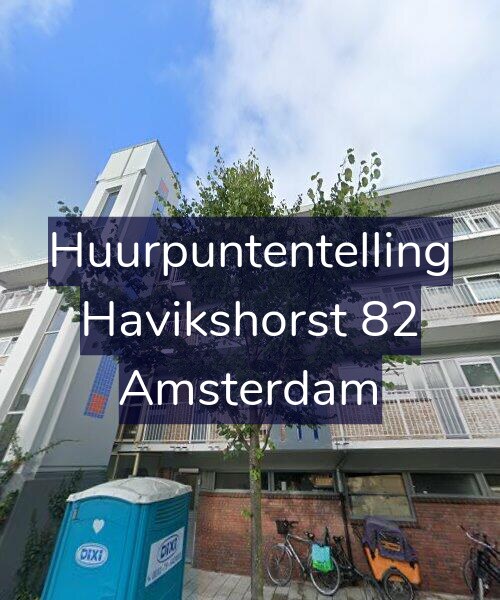 Foto gevel Huurpuntentelling voor Havikshorst 82, Amsterdam