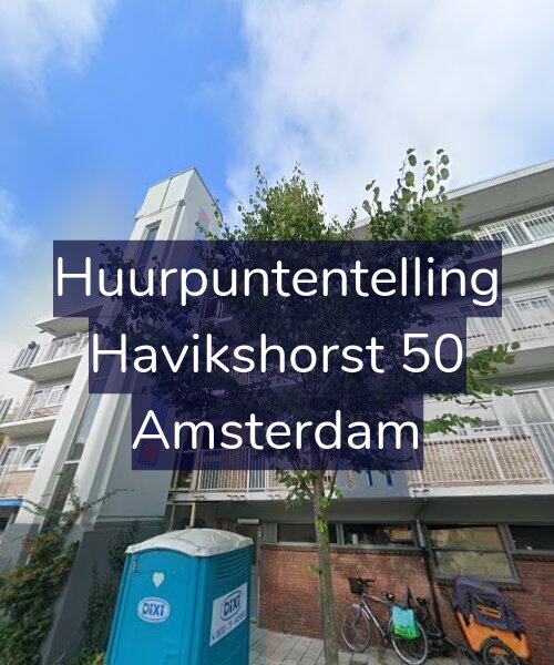Foto gevel Huurpuntentelling voor Havikshorst 50, Amsterdam