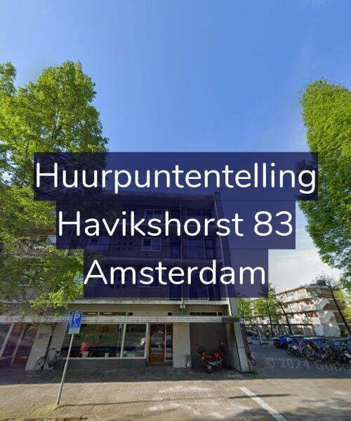 Foto gevel Huurpuntentelling voor Havikshorst 83, Amsterdam