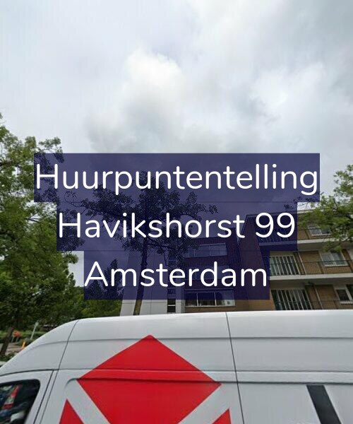 Foto gevel Huurpuntentelling voor Havikshorst 99, Amsterdam