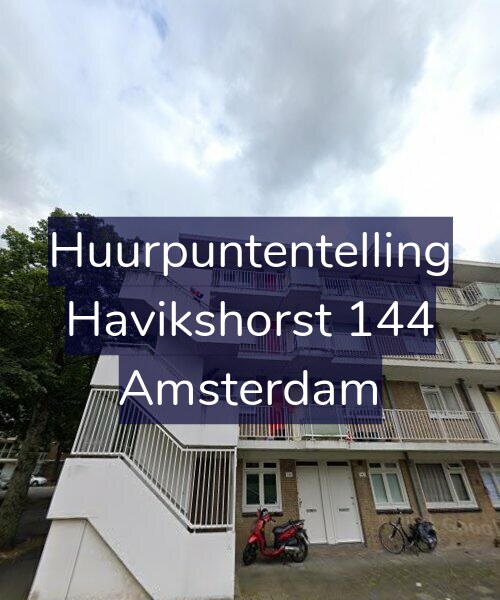 Foto gevel Huurpuntentelling voor Havikshorst 144, Amsterdam