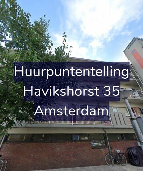 Foto gevel Huurpuntentelling voor Havikshorst 35, Amsterdam