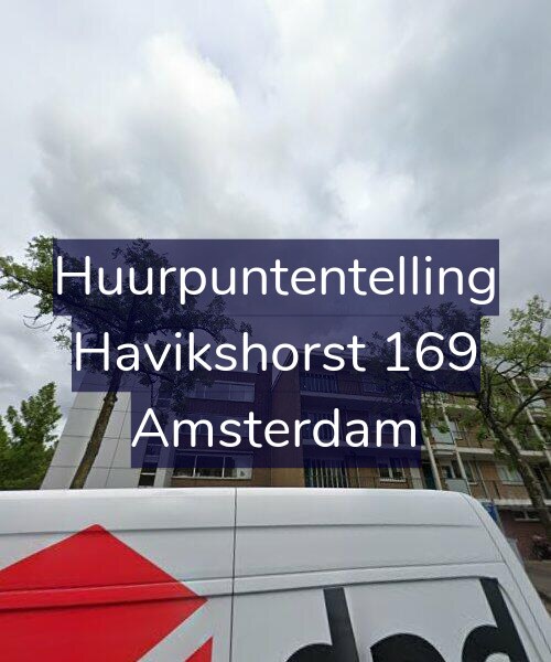 Foto gevel Huurpuntentelling voor Havikshorst 169, Amsterdam
