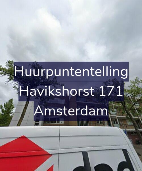 Foto gevel Huurpuntentelling voor Havikshorst 171, Amsterdam
