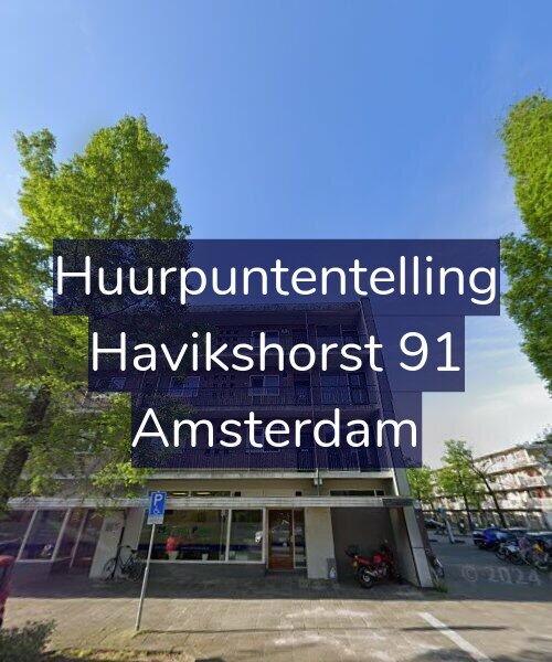 Foto gevel Huurpuntentelling voor Havikshorst 91, Amsterdam