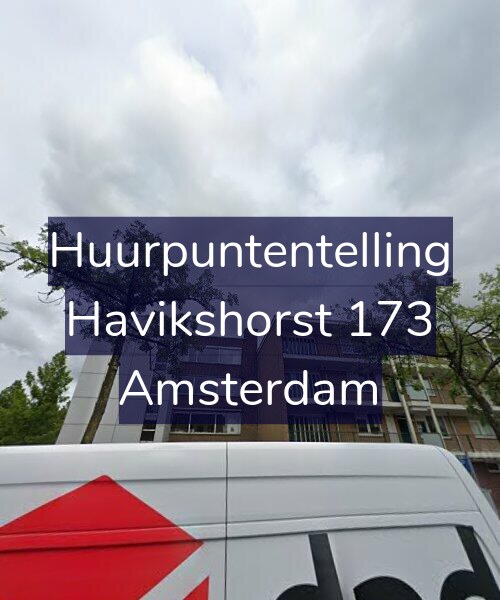 Foto gevel Huurpuntentelling voor Havikshorst 173, Amsterdam