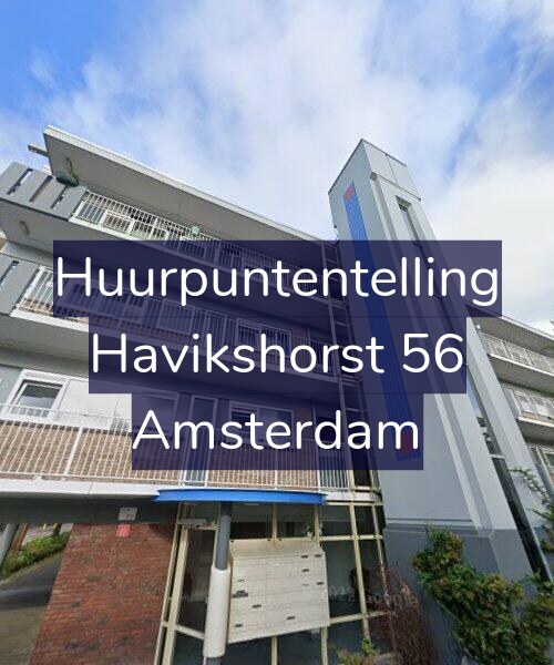 Foto gevel Huurpuntentelling voor Havikshorst 56, Amsterdam