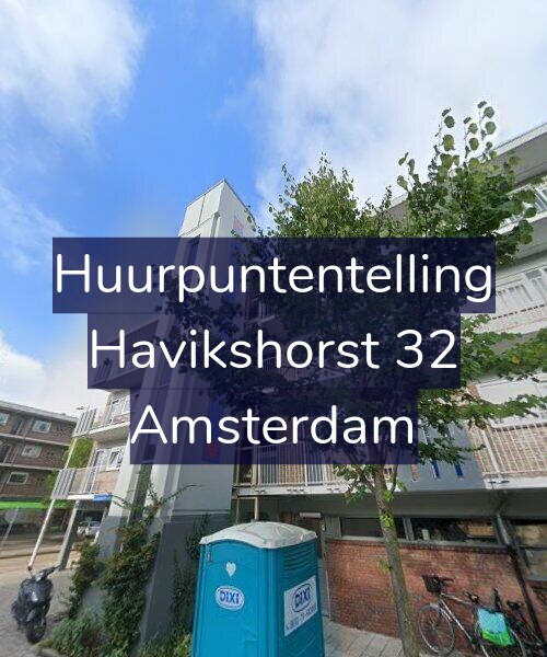 Foto gevel Huurpuntentelling voor Havikshorst 32, Amsterdam