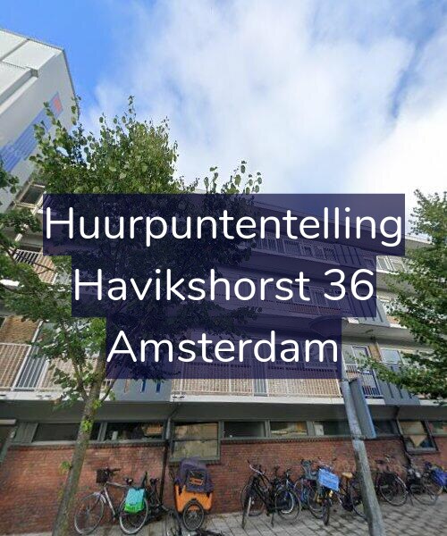 Foto gevel Huurpuntentelling voor Havikshorst 36, Amsterdam
