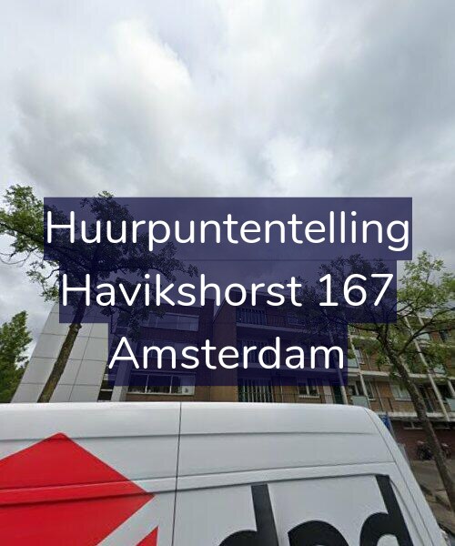 Foto gevel Huurpuntentelling voor Havikshorst 167, Amsterdam