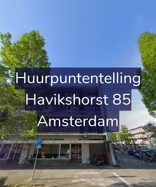 Foto gevel Huurpuntentelling voor Havikshorst 85, Amsterdam