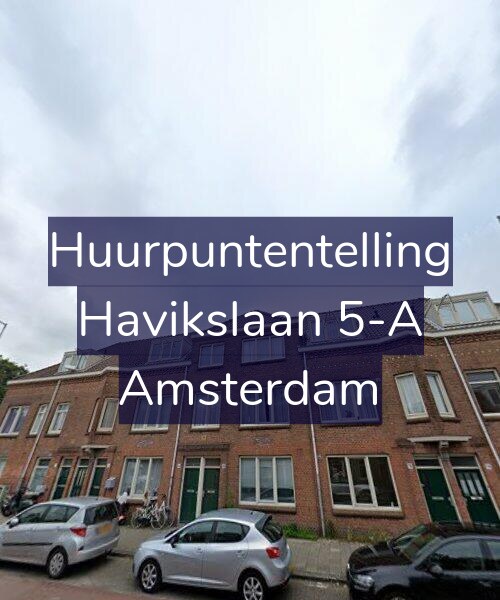 Foto gevel Huurpuntentelling voor Havikslaan 5-A, Amsterdam