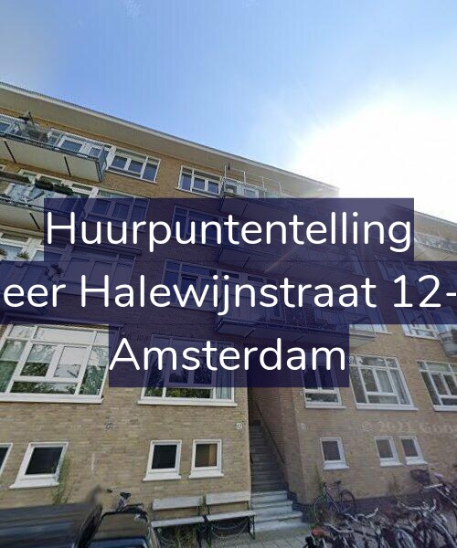 Foto gevel Huurpuntentelling voor Heer Halewijnstraat 12-1, Amsterdam
