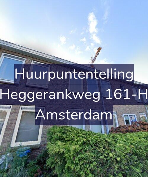 Foto gevel Huurpuntentelling voor Heggerankweg 161-H, Amsterdam