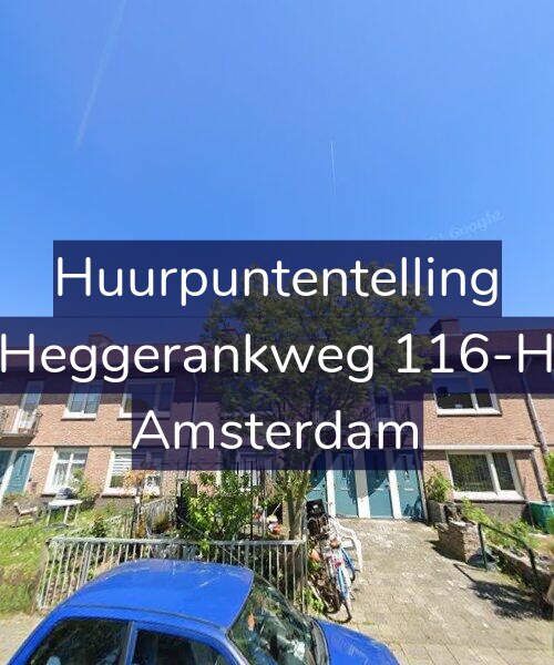 Foto gevel Huurpuntentelling voor Heggerankweg 116-H, Amsterdam