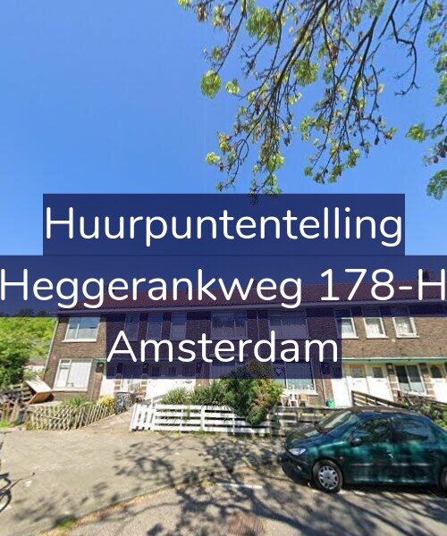 Foto gevel Huurpuntentelling voor Heggerankweg 178-H, Amsterdam