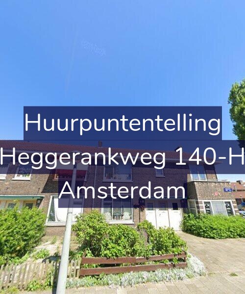 Foto gevel Huurpuntentelling voor Heggerankweg 140-H, Amsterdam
