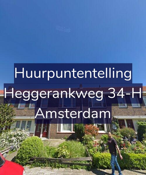 Foto gevel Huurpuntentelling voor Heggerankweg 34-H, Amsterdam