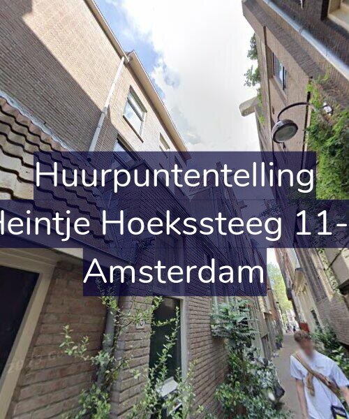 Foto gevel Huurpuntentelling voor Heintje Hoekssteeg 11-E, Amsterdam