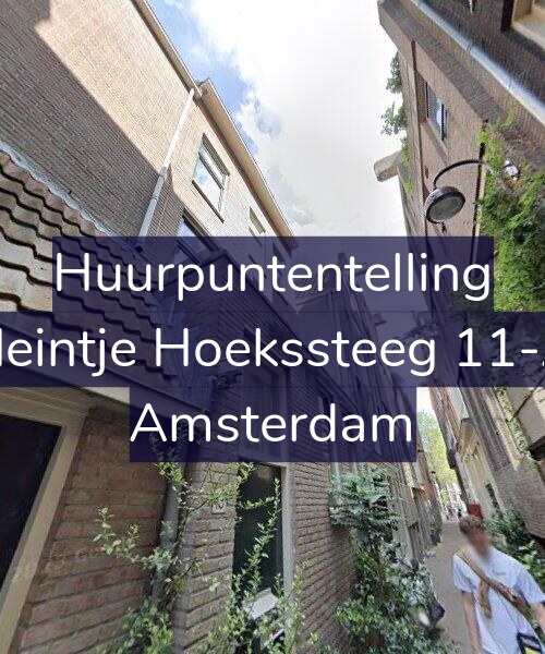 Foto gevel Huurpuntentelling voor Heintje Hoekssteeg 11-A, Amsterdam