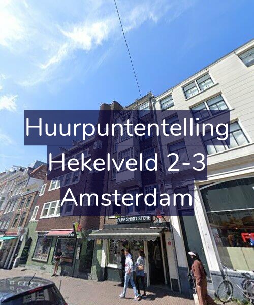 Foto gevel Huurpuntentelling voor Hekelveld 2-3, Amsterdam