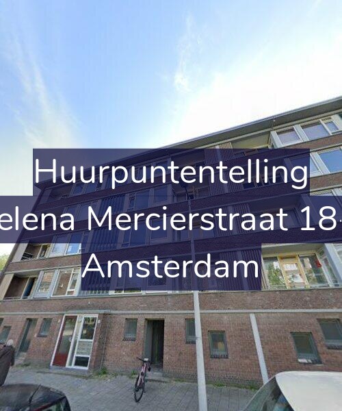 Foto gevel Huurpuntentelling voor Helena Mercierstraat 18-1, Amsterdam