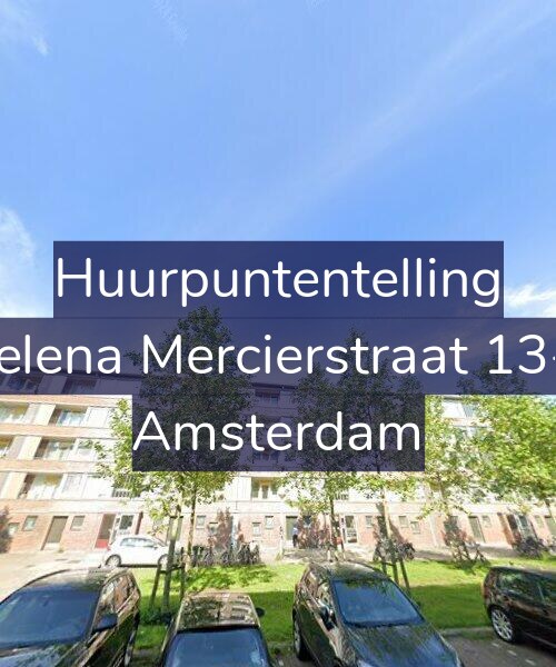 Foto gevel Huurpuntentelling voor Helena Mercierstraat 13-1, Amsterdam