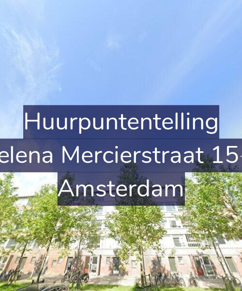 Foto gevel Huurpuntentelling voor Helena Mercierstraat 15-2, Amsterdam