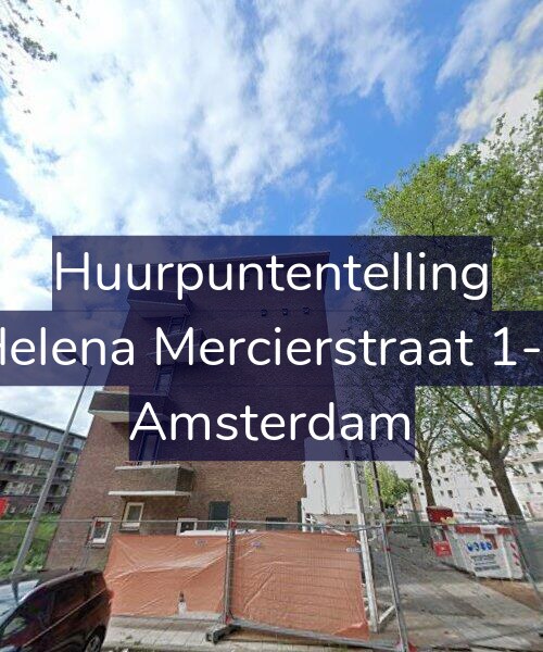Foto gevel Huurpuntentelling voor Helena Mercierstraat 1-1, Amsterdam