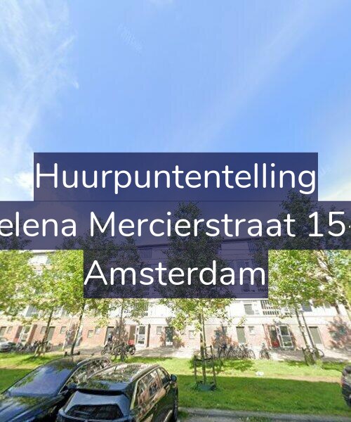 Foto gevel Huurpuntentelling voor Helena Mercierstraat 15-1, Amsterdam
