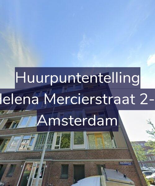 Foto gevel Huurpuntentelling voor Helena Mercierstraat 2-3, Amsterdam