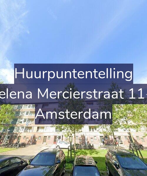 Foto gevel Huurpuntentelling voor Helena Mercierstraat 11-1, Amsterdam