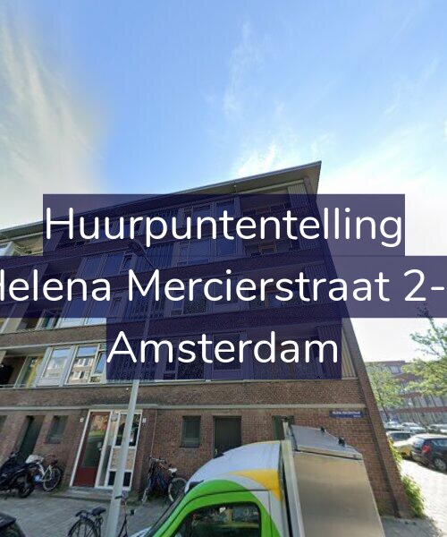 Foto gevel Huurpuntentelling voor Helena Mercierstraat 2-1, Amsterdam