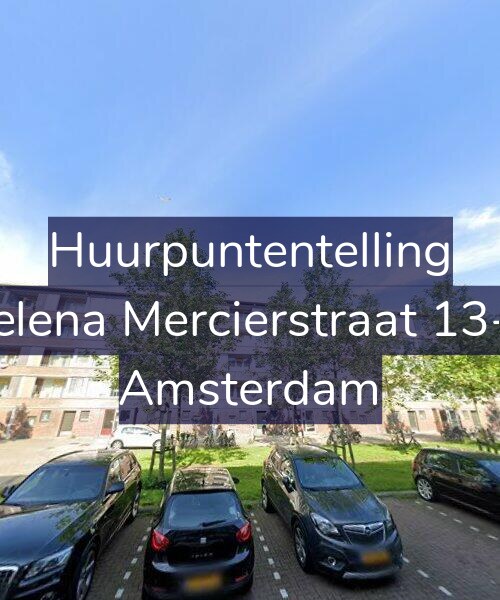 Foto gevel Huurpuntentelling voor Helena Mercierstraat 13-H, Amsterdam