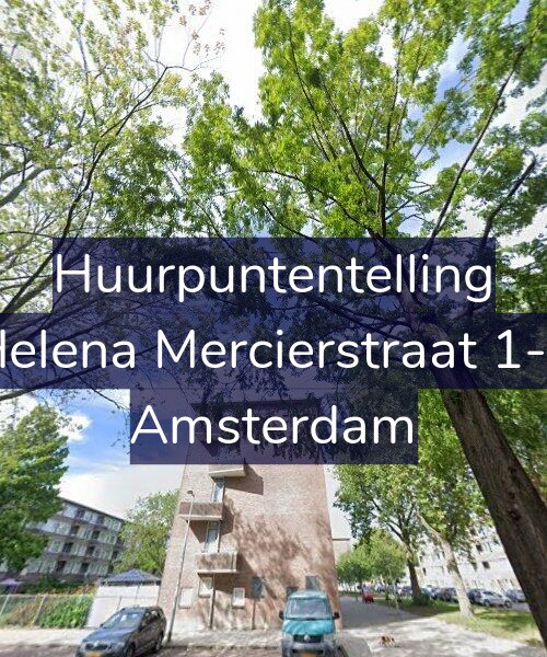 Foto gevel Huurpuntentelling voor Helena Mercierstraat 1-2, Amsterdam