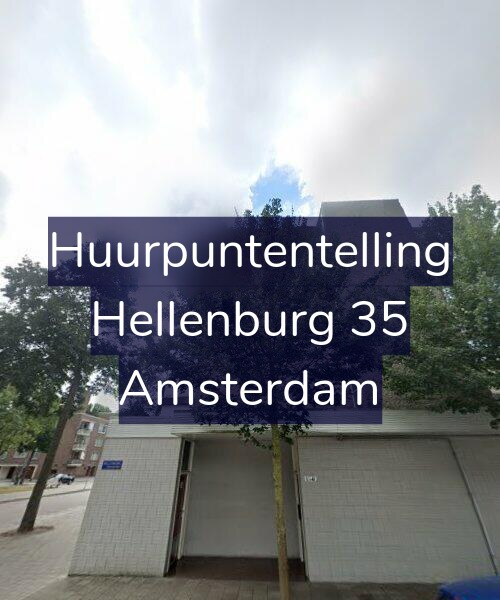 Foto gevel Huurpuntentelling voor Hellenburg 35, Amsterdam