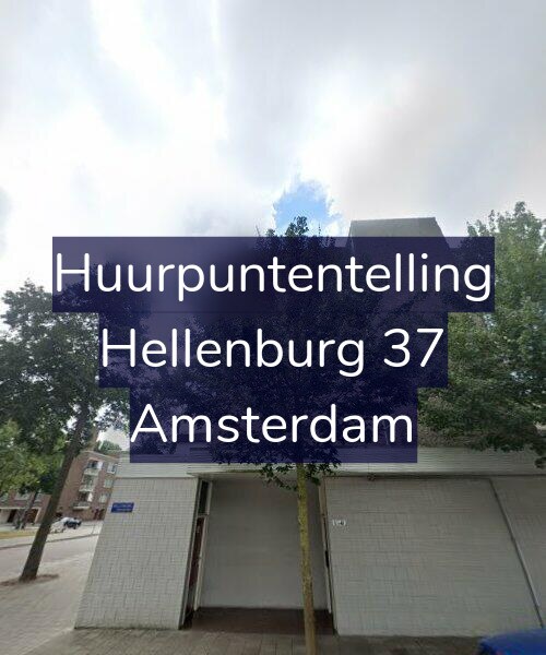 Foto gevel Huurpuntentelling voor Hellenburg 37, Amsterdam