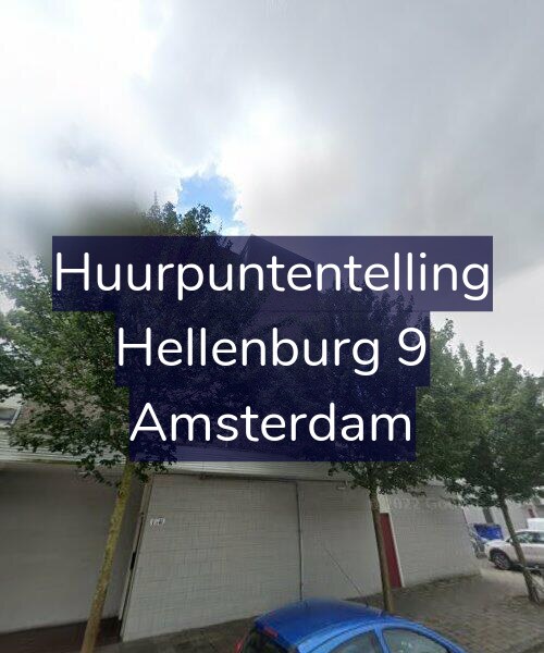 Foto gevel Huurpuntentelling voor Hellenburg 9, Amsterdam