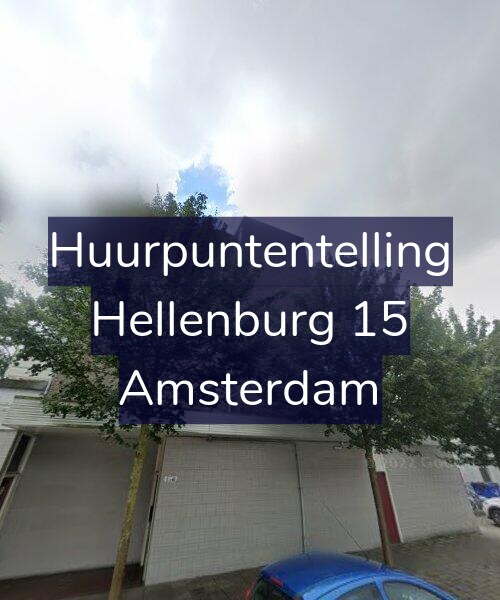 Foto gevel Huurpuntentelling voor Hellenburg 15, Amsterdam