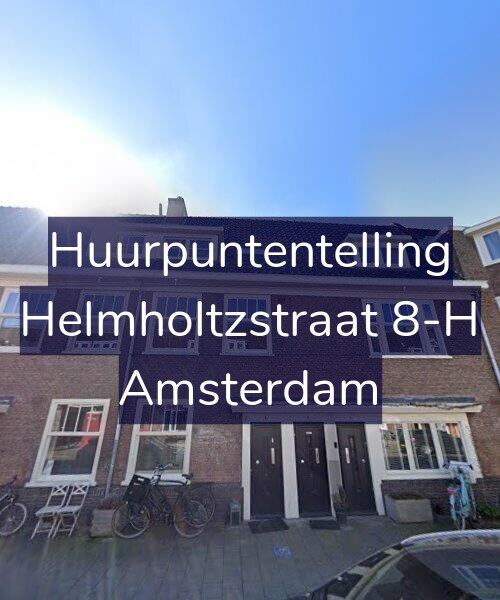 Foto gevel Huurpuntentelling voor Helmholtzstraat 8-H, Amsterdam