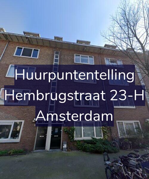 Foto gevel Huurpuntentelling voor Hembrugstraat 23-H, Amsterdam