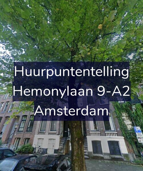 Foto gevel Huurpuntentelling voor Hemonylaan 9-A2, Amsterdam