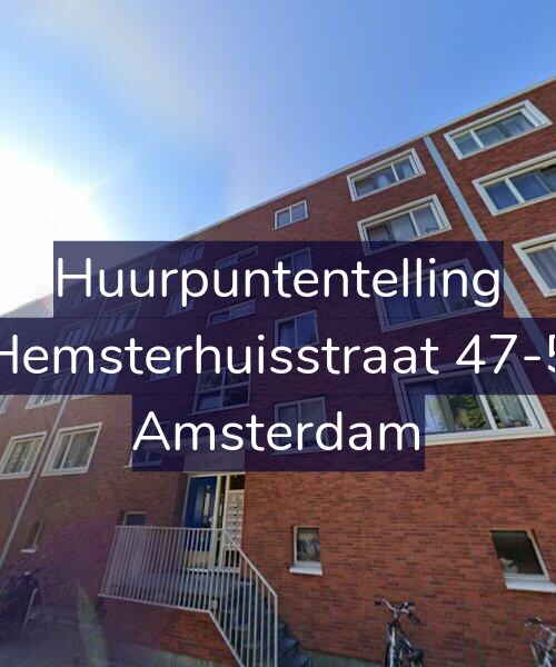 Foto gevel Huurpuntentelling voor Hemsterhuisstraat 47-5, Amsterdam