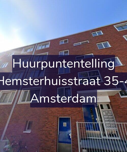 Foto gevel Huurpuntentelling voor Hemsterhuisstraat 35-4, Amsterdam
