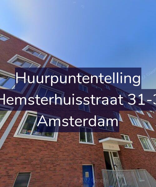 Foto gevel Huurpuntentelling voor Hemsterhuisstraat 31-3, Amsterdam