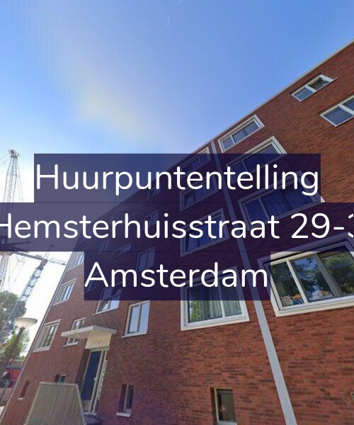 Foto gevel Huurpuntentelling voor Hemsterhuisstraat 29-3, Amsterdam