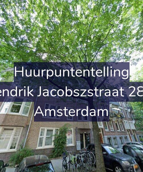 Foto gevel Huurpuntentelling voor Hendrik Jacobszstraat 28-2, Amsterdam