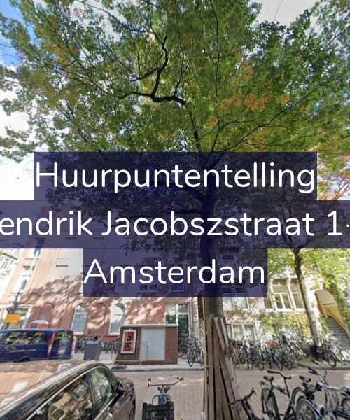Foto gevel Huurpuntentelling voor Hendrik Jacobszstraat 1-2, Amsterdam