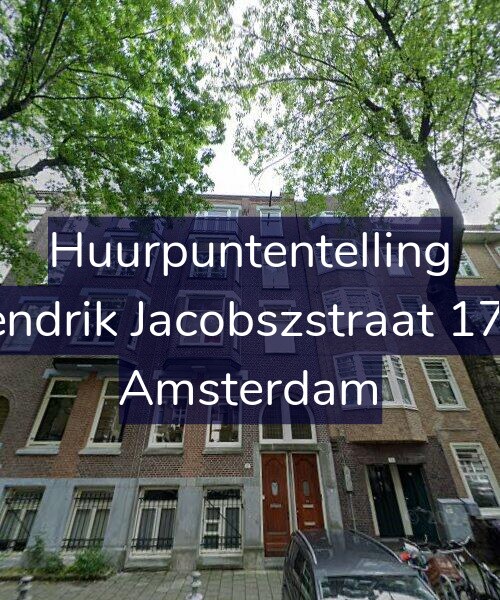 Foto gevel Huurpuntentelling voor Hendrik Jacobszstraat 17-1, Amsterdam